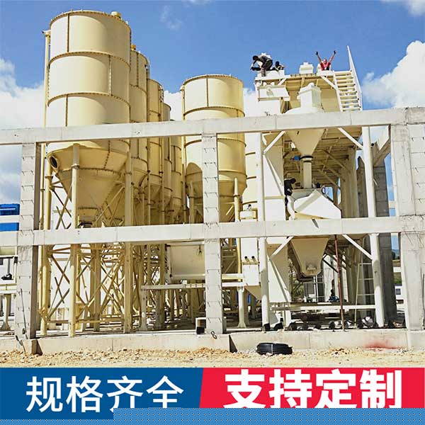 干混砂漿生產線設備組成，干混砂漿生產線有哪些設備